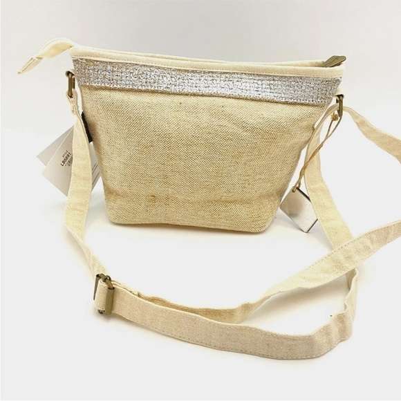 Laurel Burch Blossoming Felines Blue Cat Crossbody Purse Bag Handbag - Picture 4 of 10